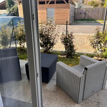 T2 Cosy Avec Terrasse & 2 Parkings Prives Apartamento *