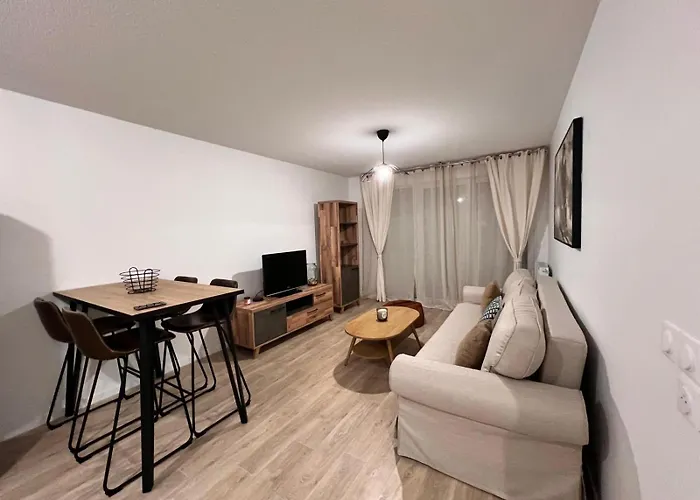 T2 Cosy Avec Terrasse & 2 Parkings Prives Lejlighed *